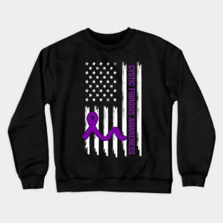 Cystic Fibrosis Awareness Crewneck Sweatshirt